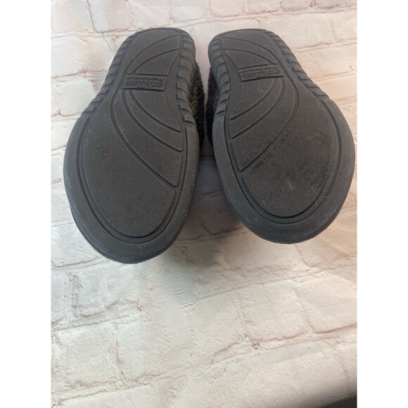 Dearfoams Men’s Clog Slippers Large 11–12 Dark Gray Memory Foam Indoor Outdoor - Picture 10 of 16